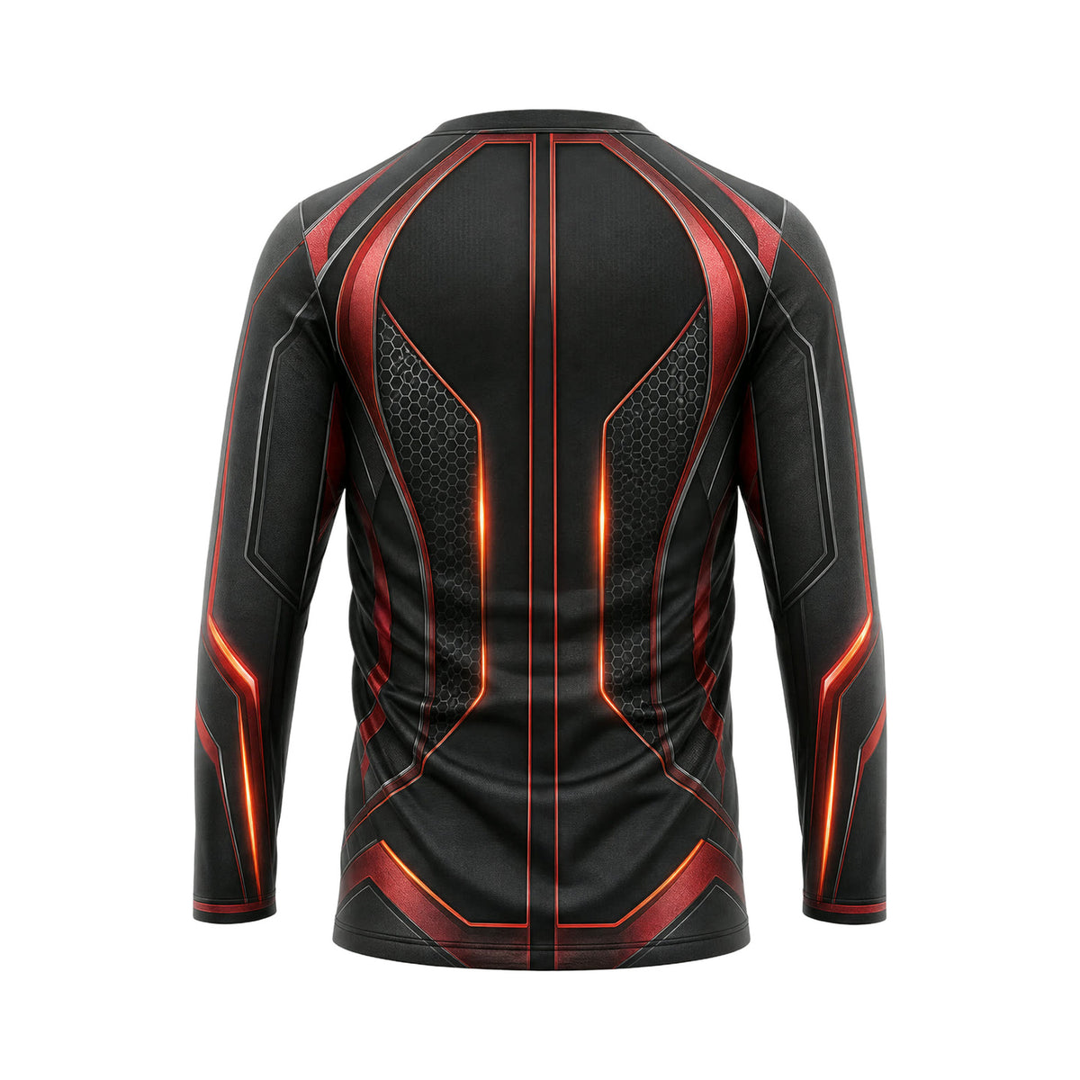 Crimson Core Armor custom team jersey HTJS009 - back
