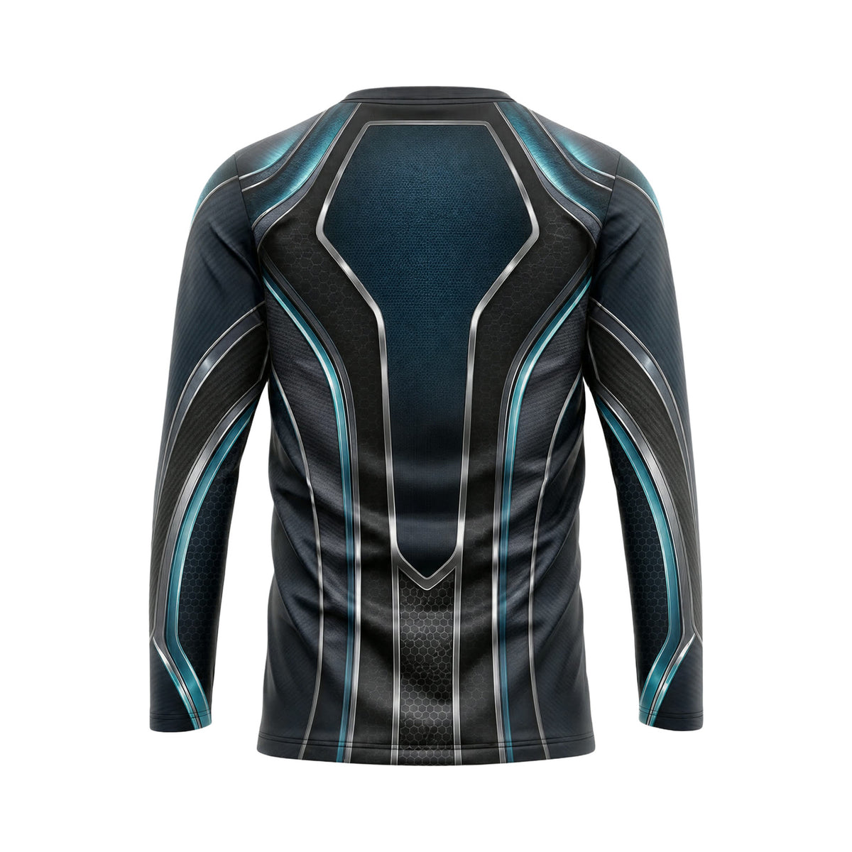 Midnight Teal Armor custom team jersey HTJS014 - back