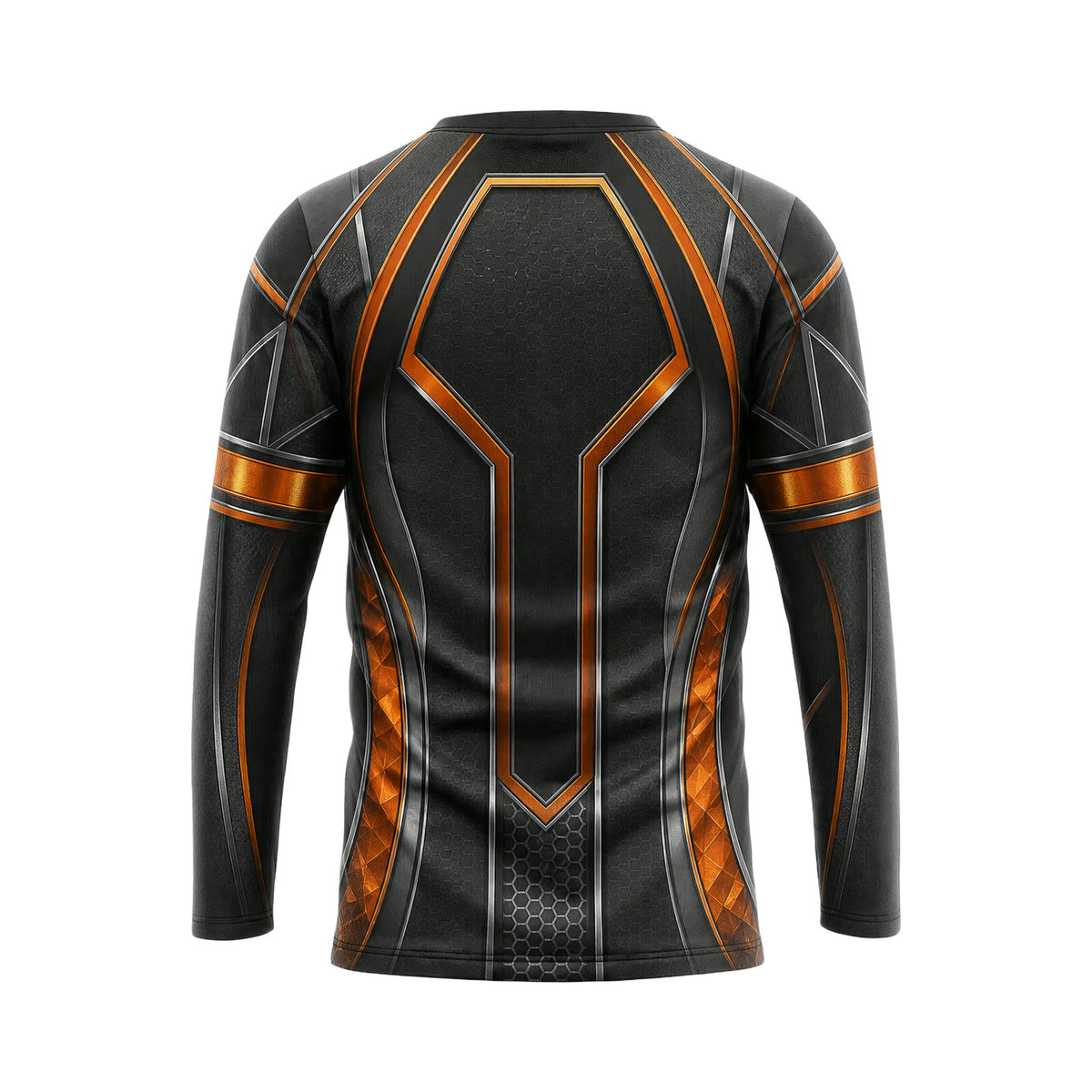 Ember Carbon Spine custom team jersey HTJS017 - back