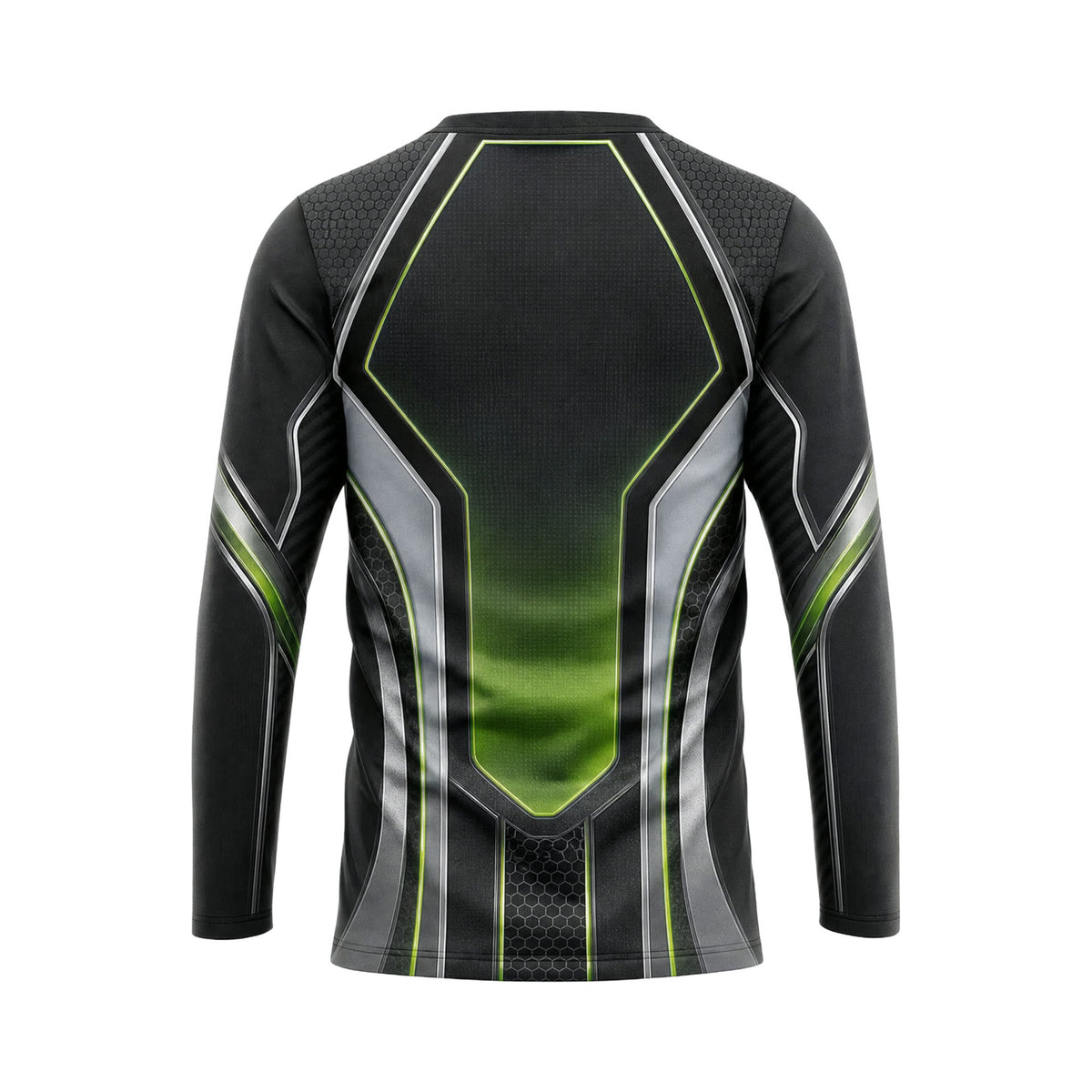 Black Volt Armor custom team jersey HTJS022 - back