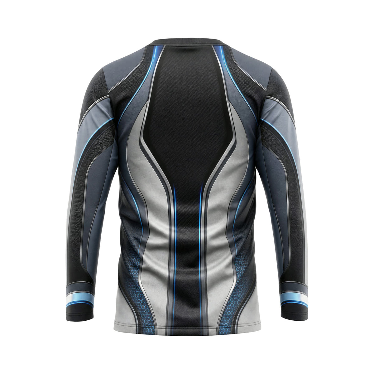 Steel Blue Armor custom team jersey HTJS035 - back
