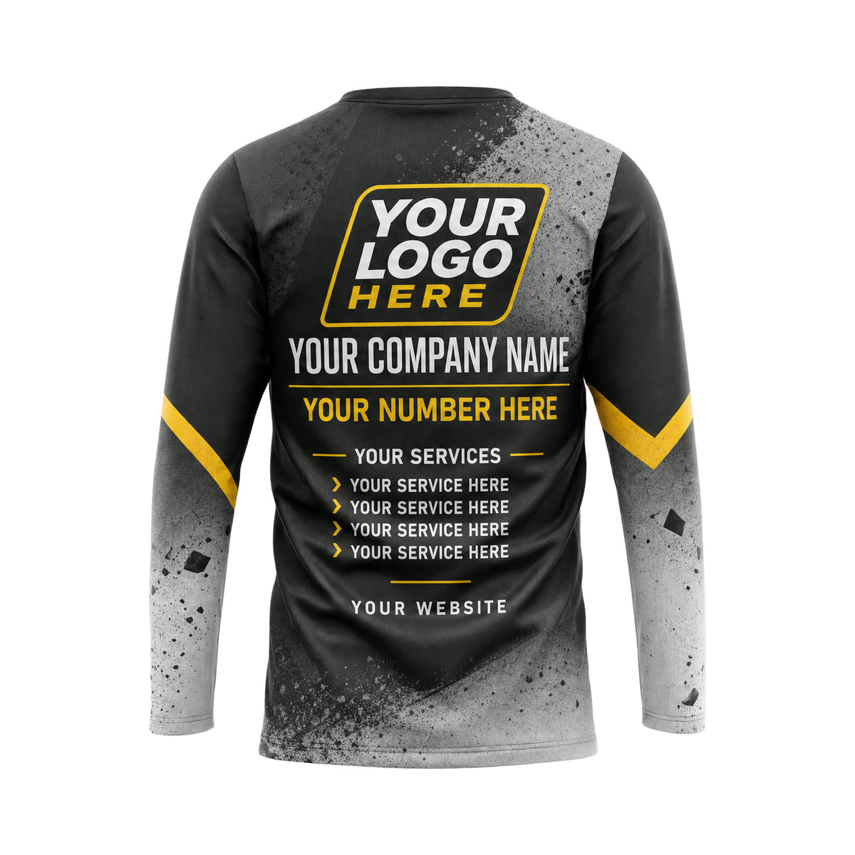 JRN005 - Custom Junk Removal Shirt - Signature Workwear - back