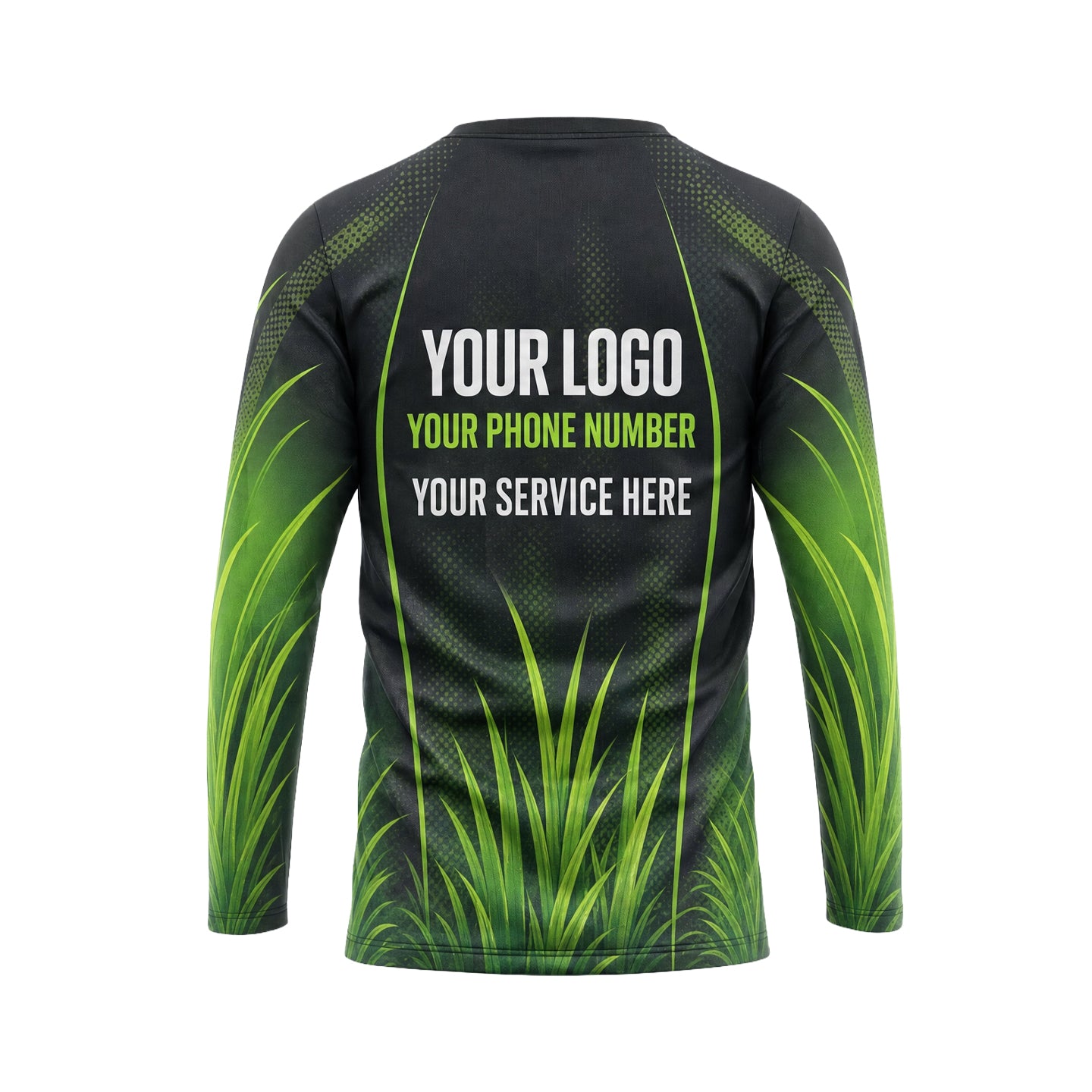 Volt Grass Fade custom jersey LCJSC0002 - back