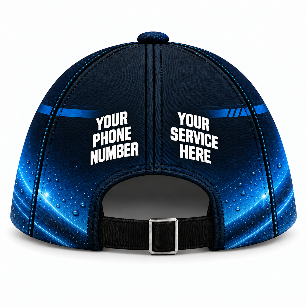 ADN002 personalized cap back product mockup