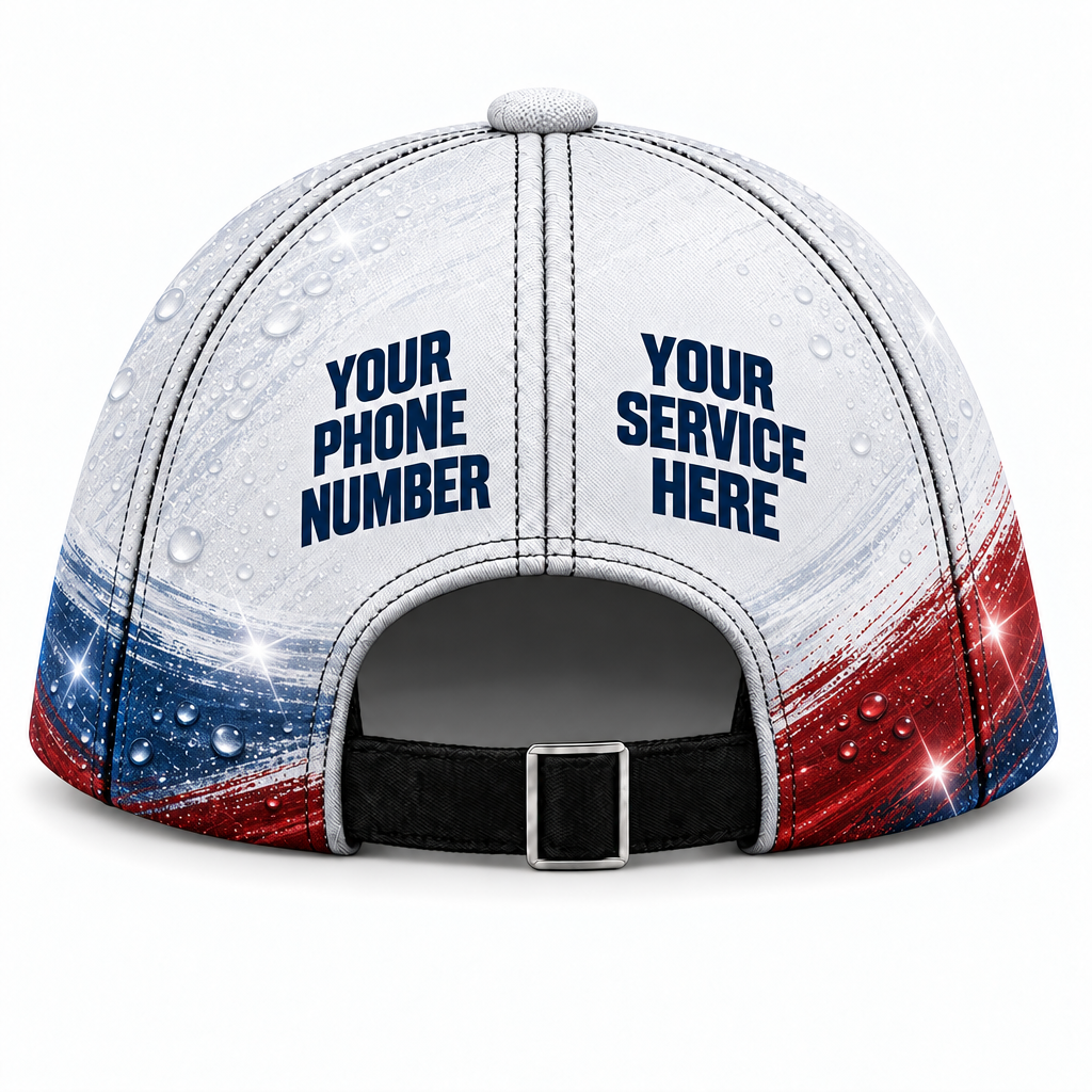 ADN003 personalized cap back product mockup