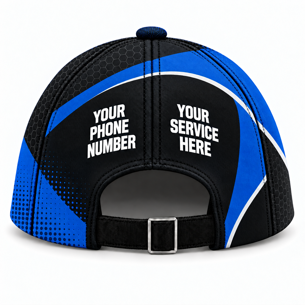 ADN009 personalized cap back product mockup