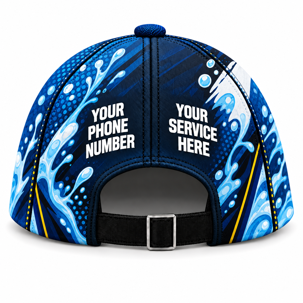 ADN011 personalized cap back product mockup