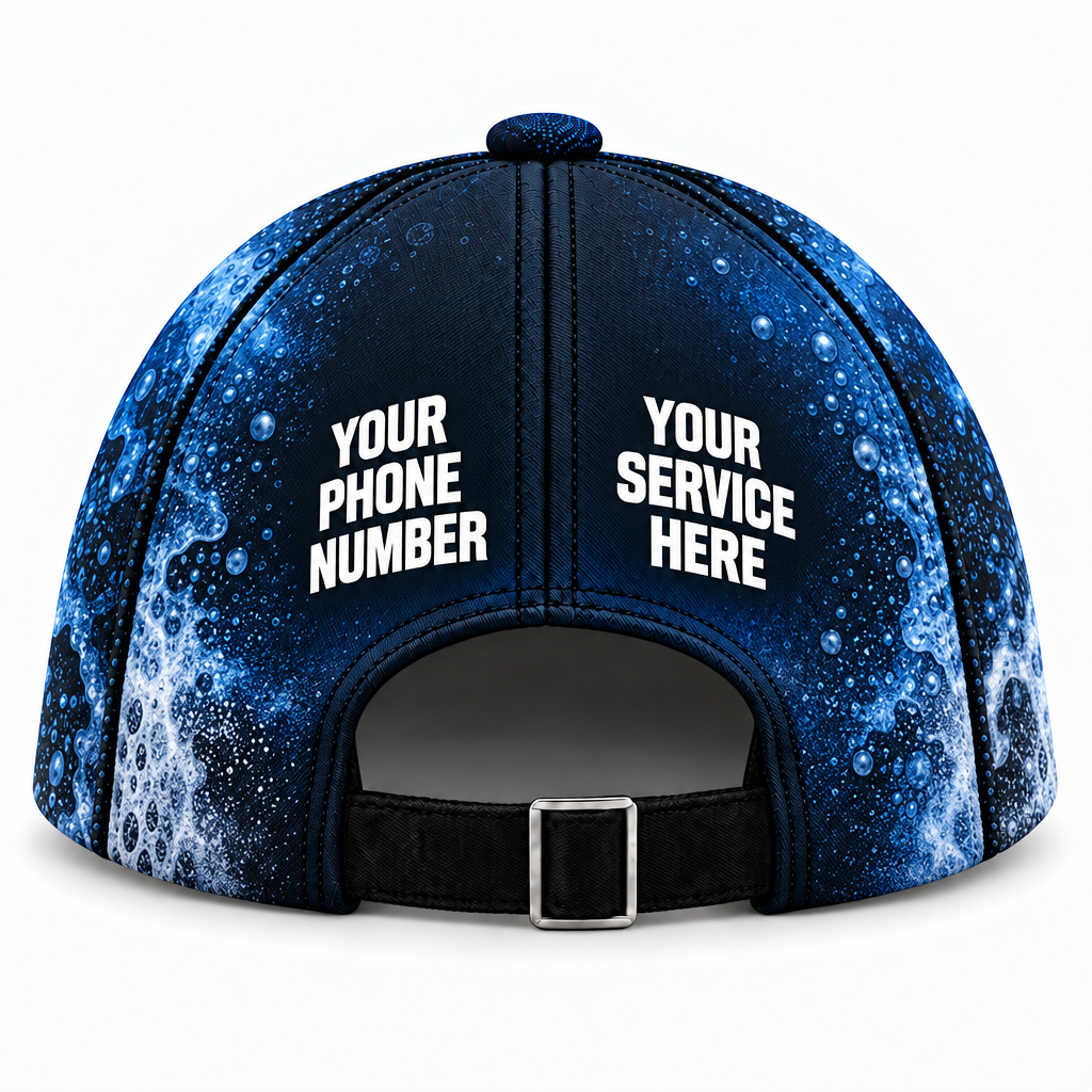 ADN015 personalized cap back product mockup