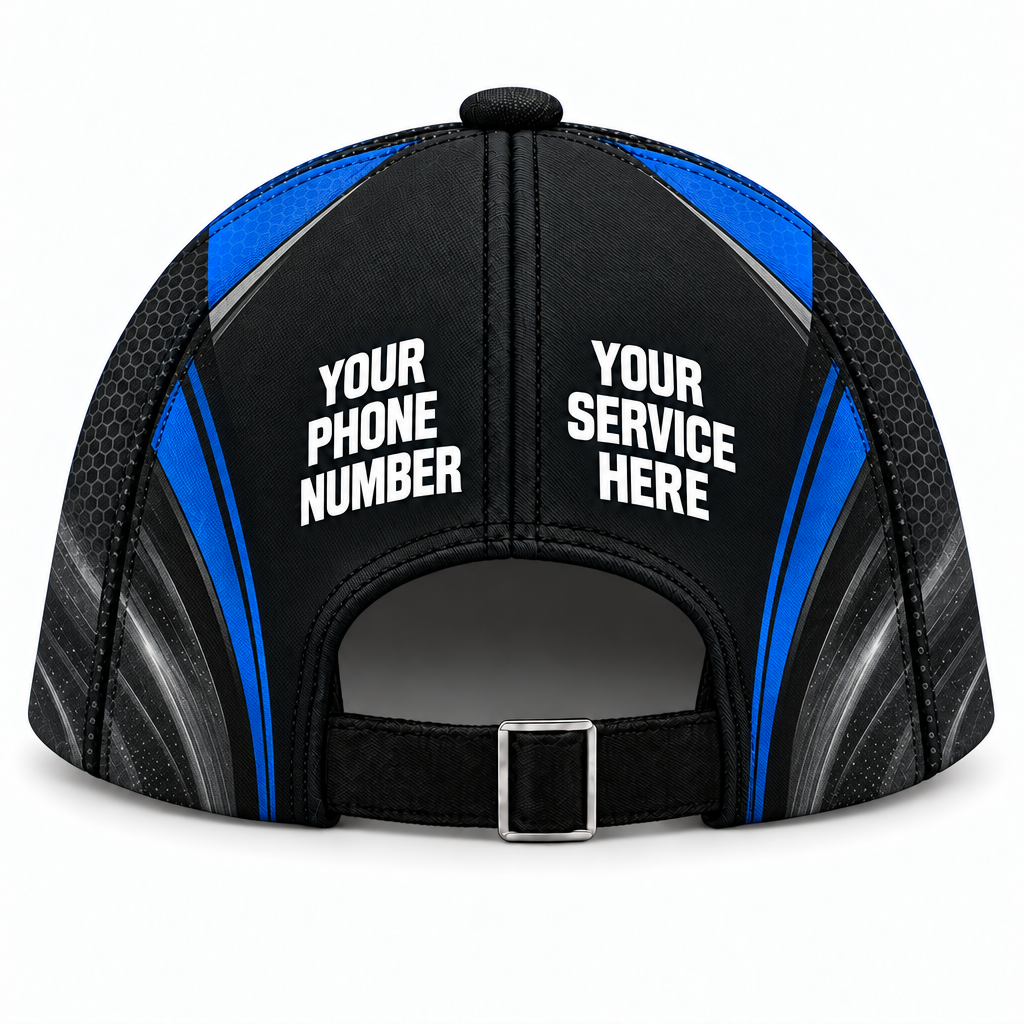 ADN027 personalized cap back product mockup