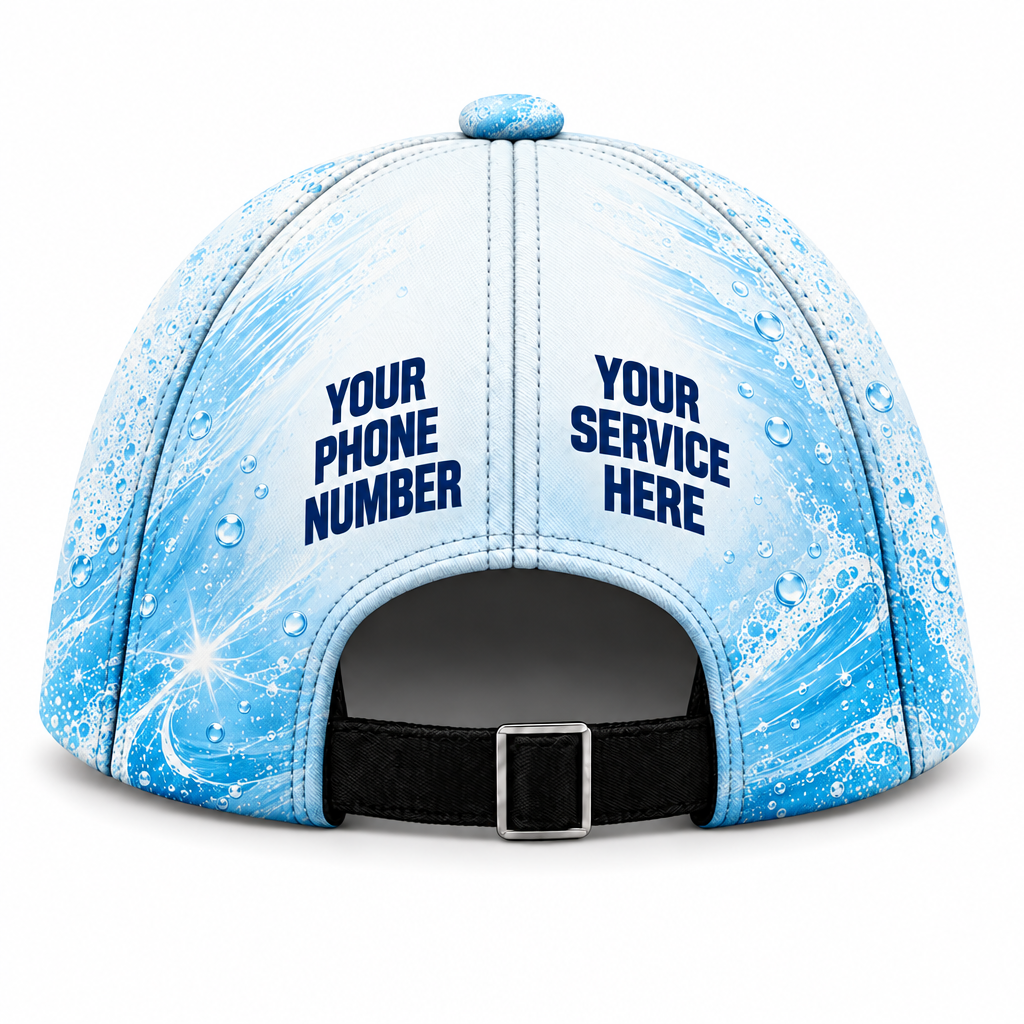ADN031 personalized cap back product mockup