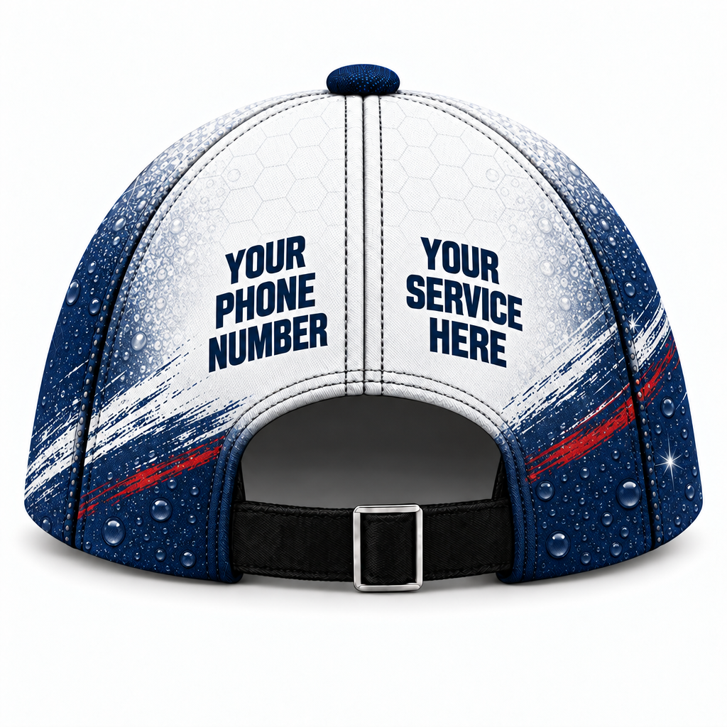 ADN037 personalized cap back product mockup