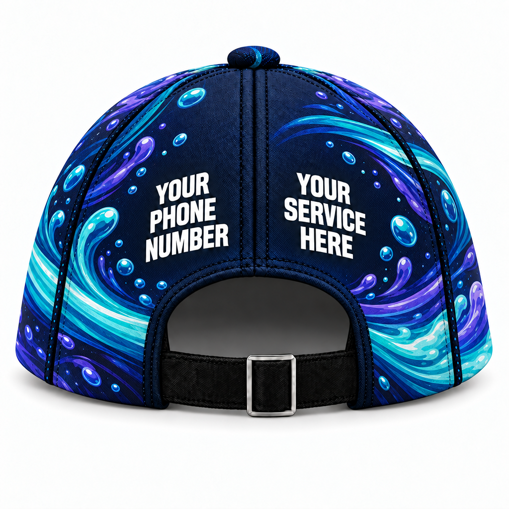 ADN052 personalized cap back product mockup