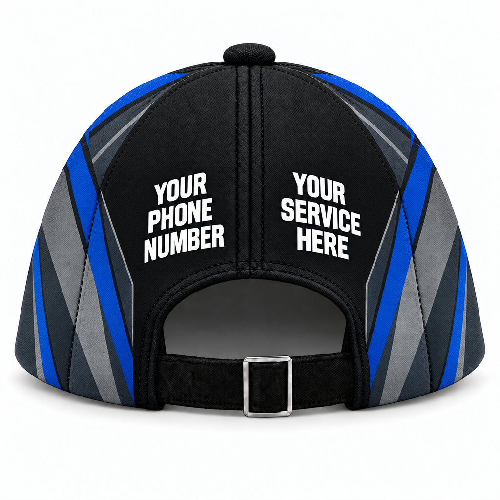 ADN061 personalized cap back product mockup