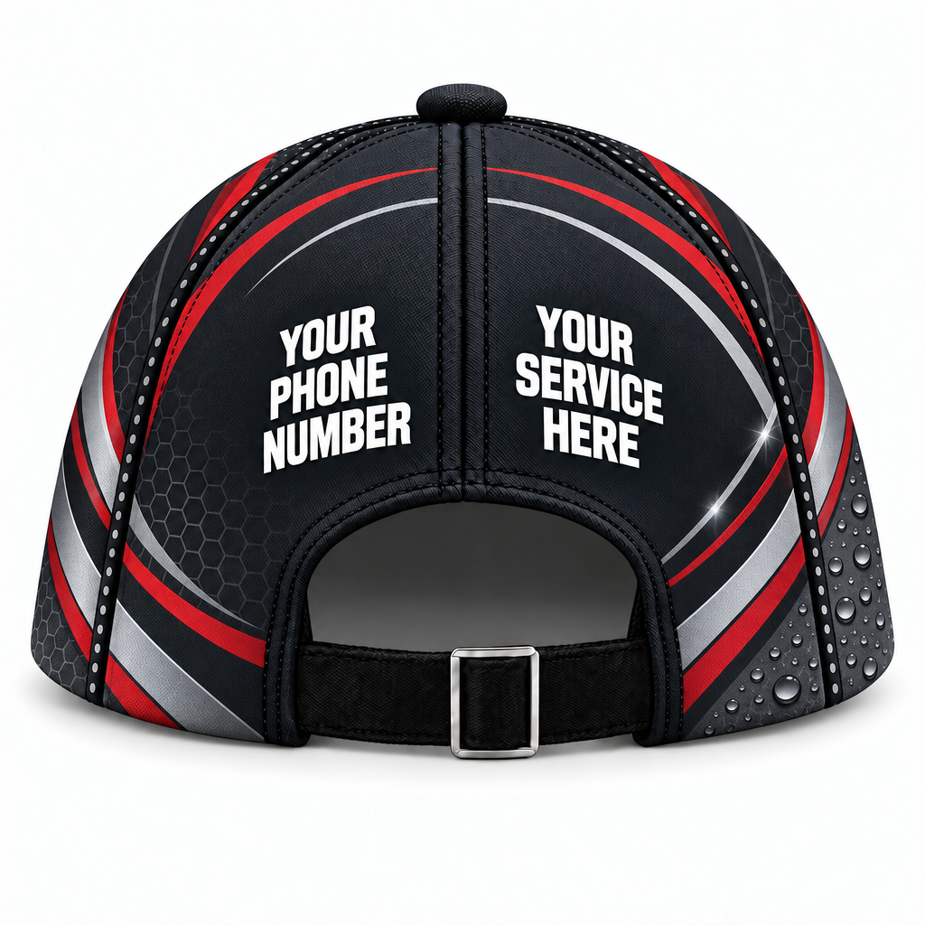 ADN069 personalized cap back product mockup