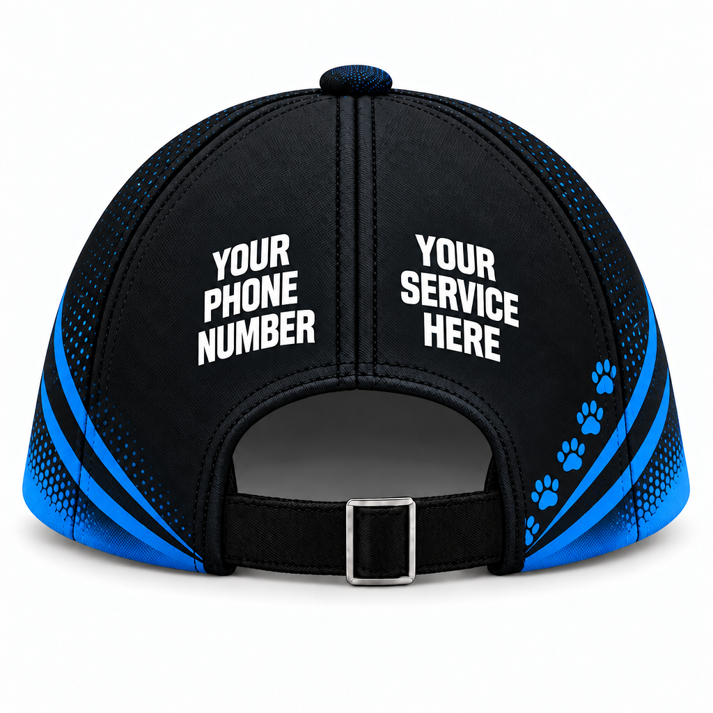 DWN003 personalized cap back product mockup