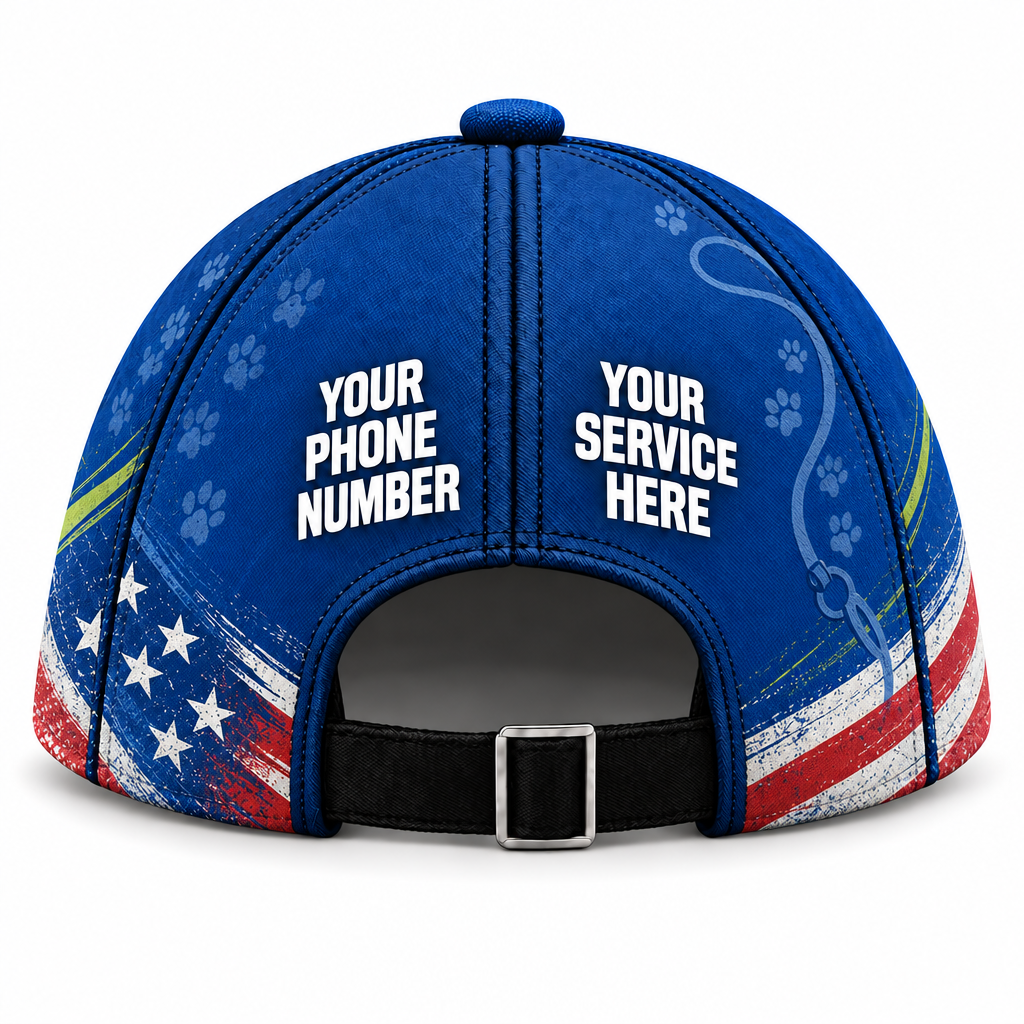 DWN004 personalized cap back product mockup