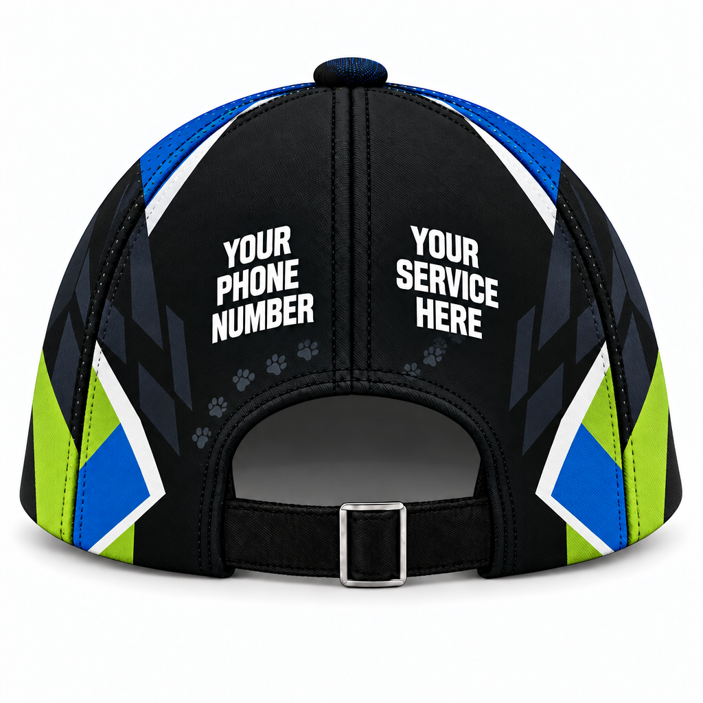 DWN016 personalized cap back product mockup