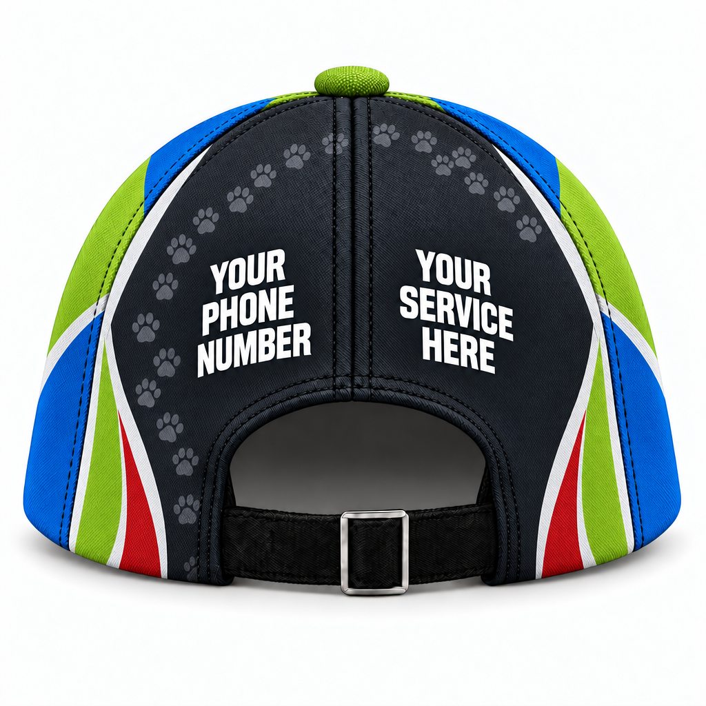 DWN017 personalized cap back product mockup