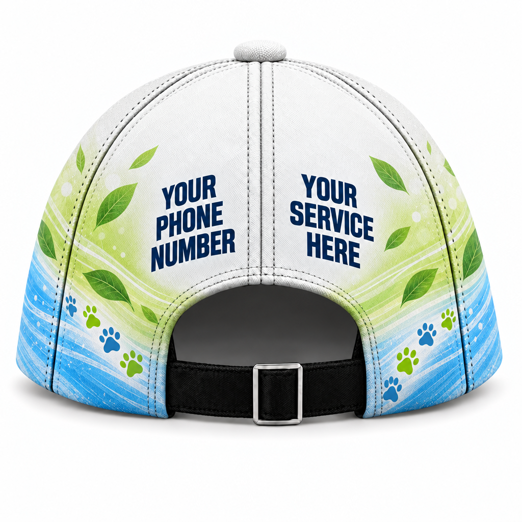 DWN019 personalized cap back product mockup