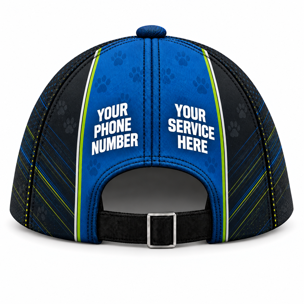 DWN021 personalized cap back product mockup