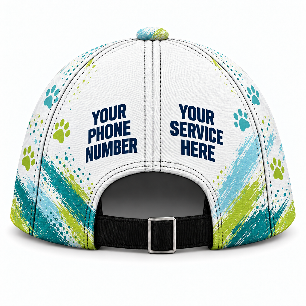 DWN028 personalized cap back product mockup