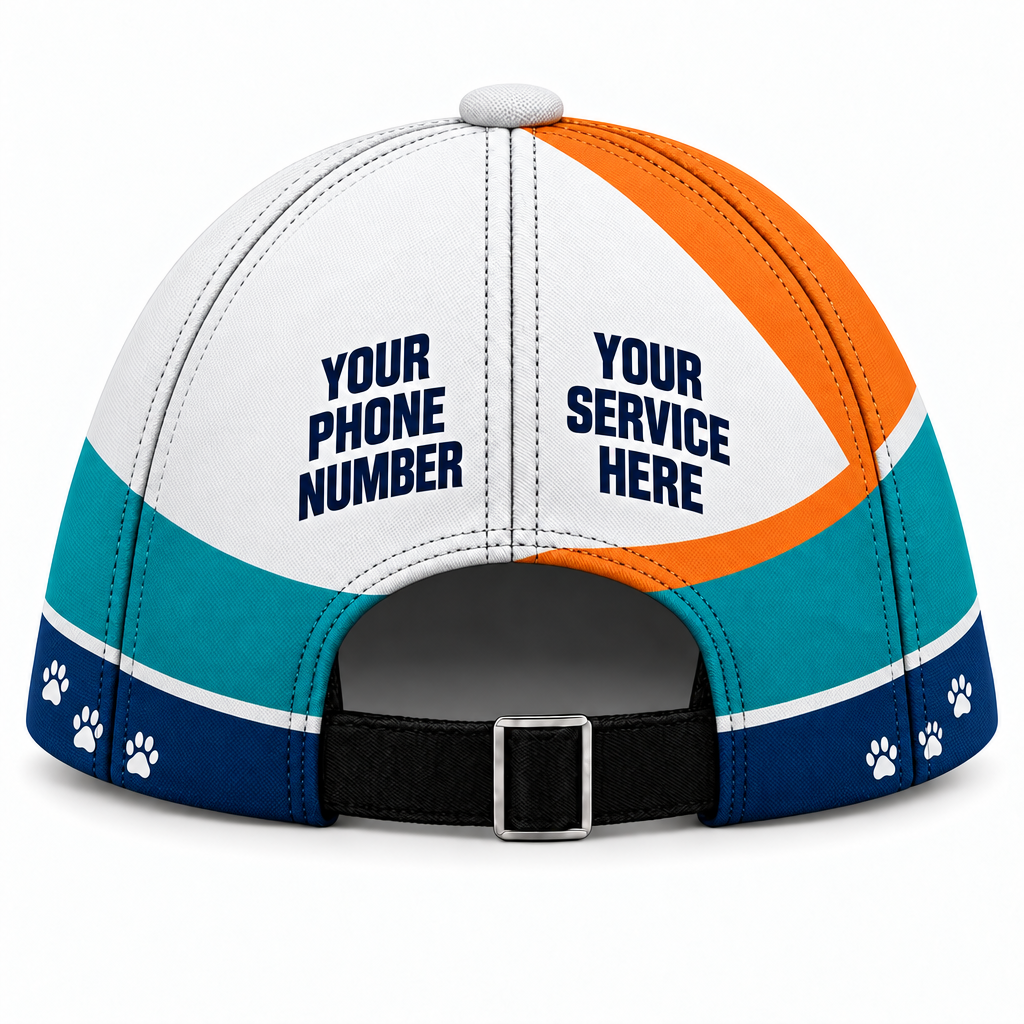 DWN032 personalized cap back product mockup