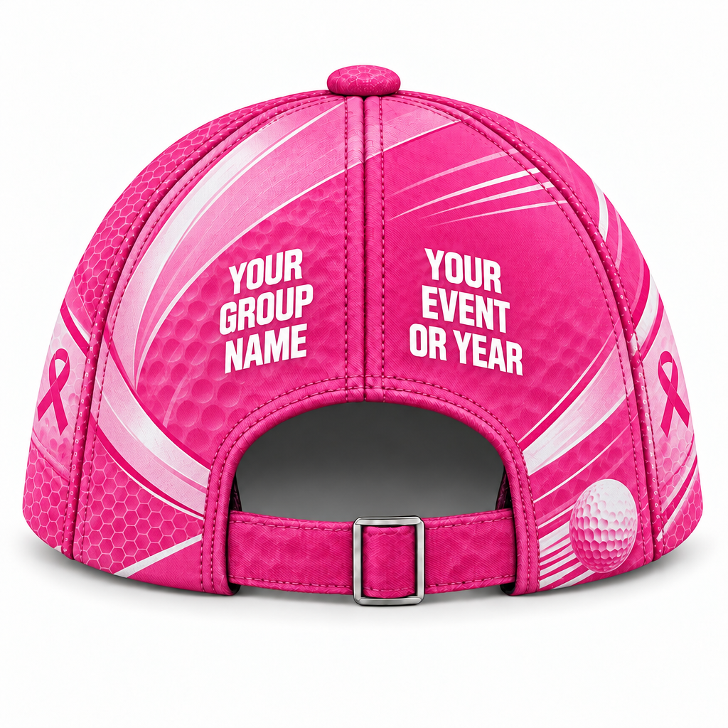 GLF018 personalized cap back product mockup