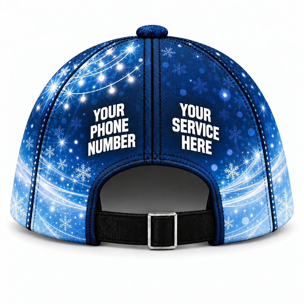 HLN021 personalized cap back product mockup