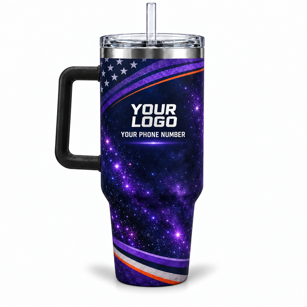 HLN028 personalized tumbler 40oz back product mockup