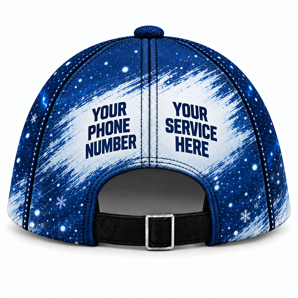 HLN029 personalized cap back product mockup