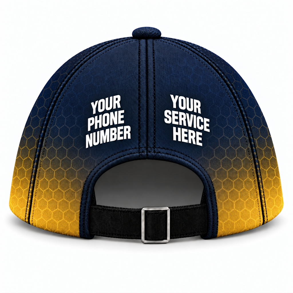 HMN002 personalized cap back product mockup