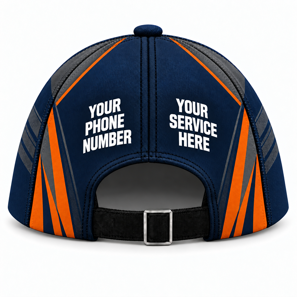 HMN019 personalized cap back product mockup