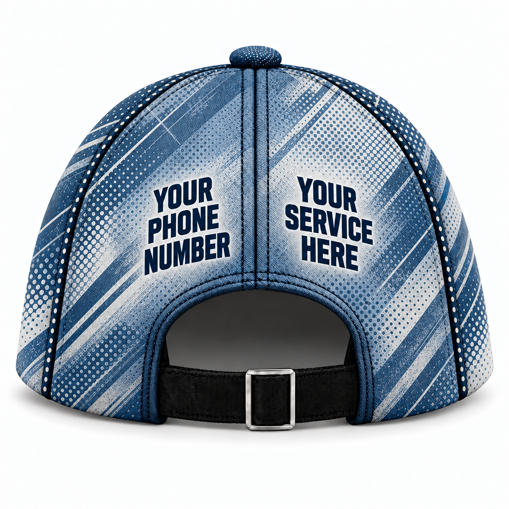 HMN025 personalized cap back product mockup