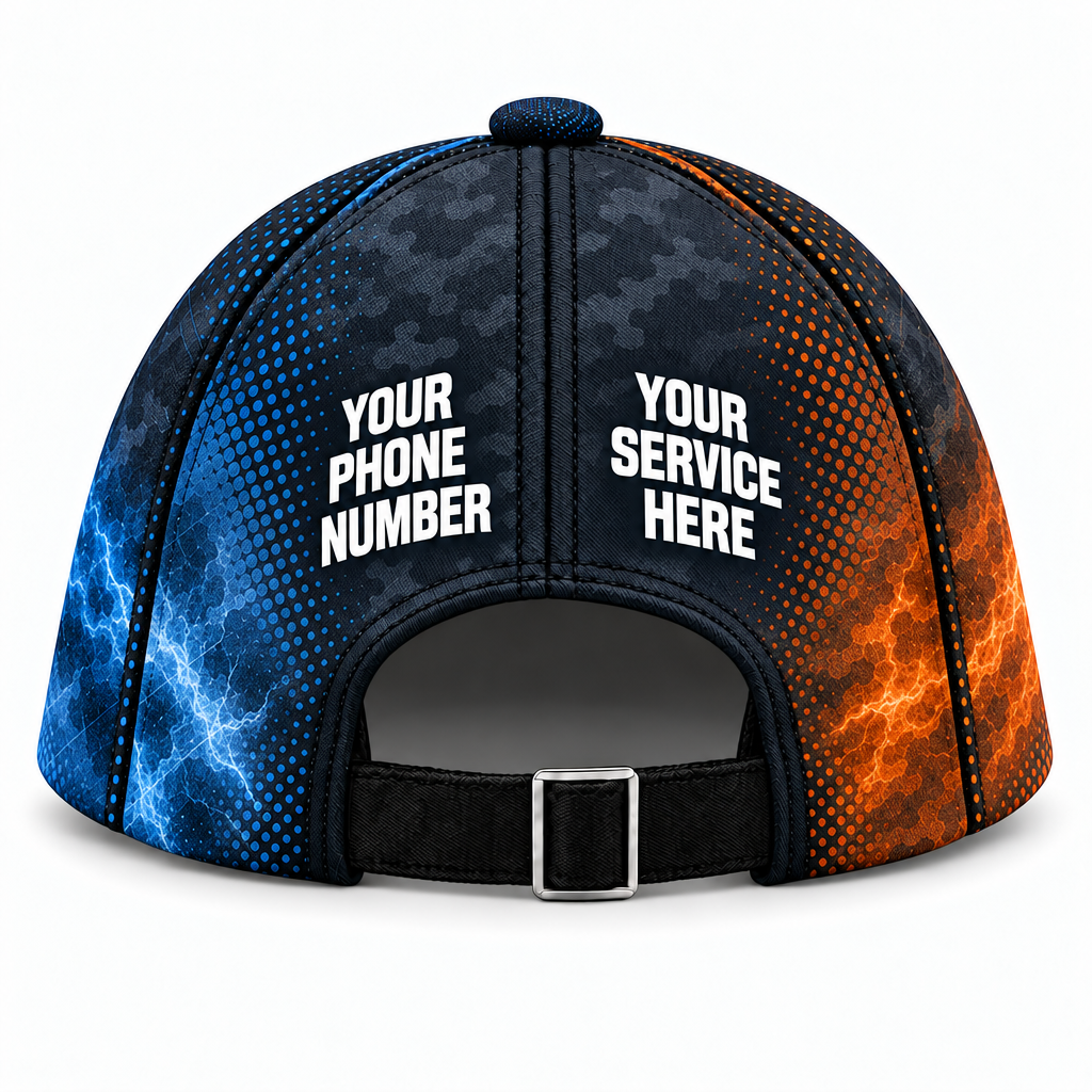 HVA006 personalized cap back product mockup