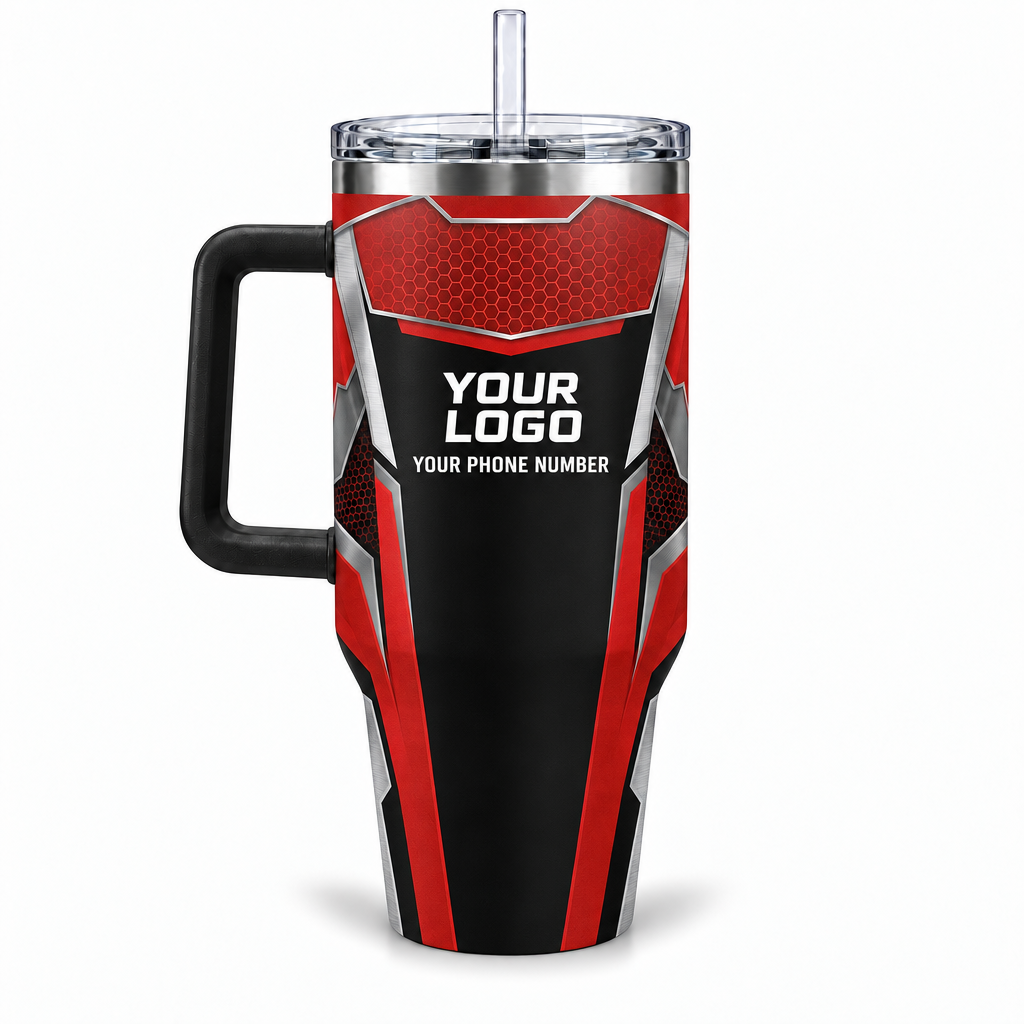 HVMC02R personalized tumbler 40oz back product mockup