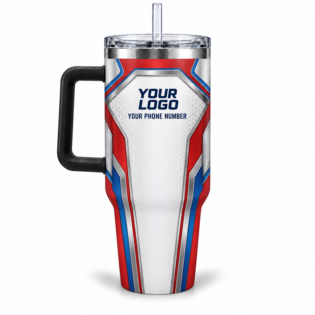 HVMC05R personalized tumbler 40oz back product mockup