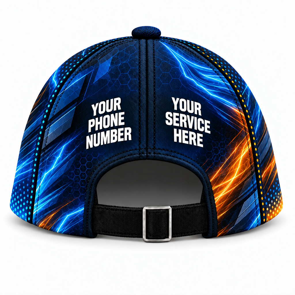 HVN002 personalized cap back product mockup