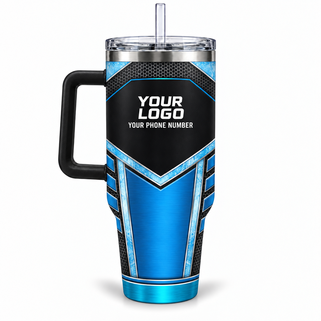 HVPB04 personalized tumbler 40oz back product mockup