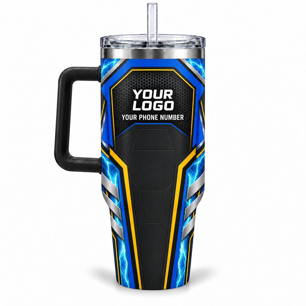 HVPB05 personalized tumbler 40oz back product mockup