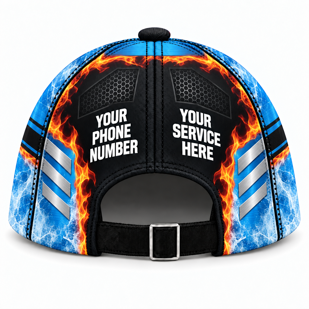 HVPB15 personalized cap back product mockup