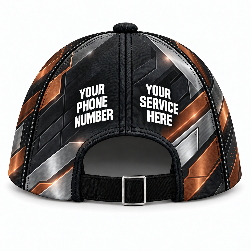 HVPBR03 personalized cap back product mockup