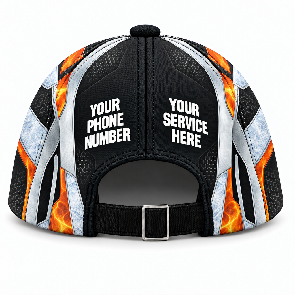 HVPBR04 personalized cap back product mockup