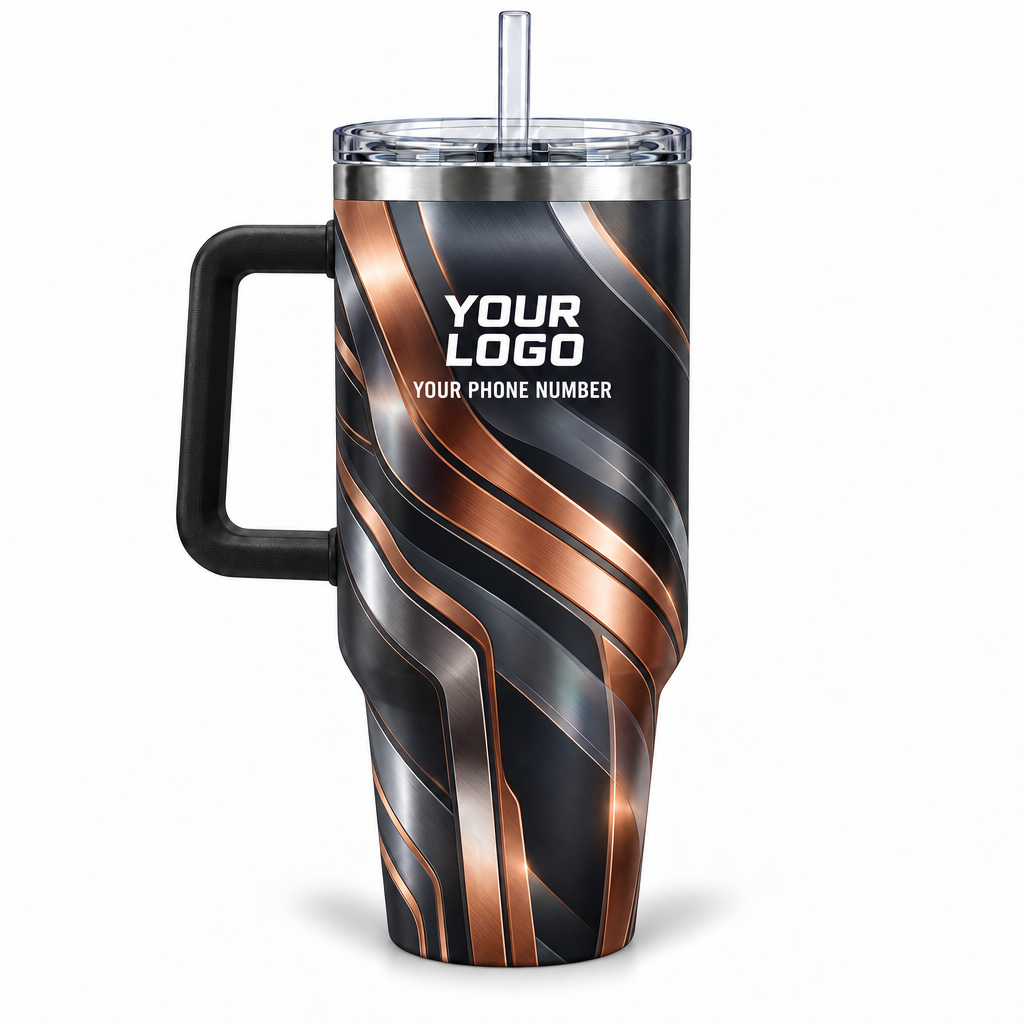 HVPBR06 personalized tumbler 40oz back product mockup