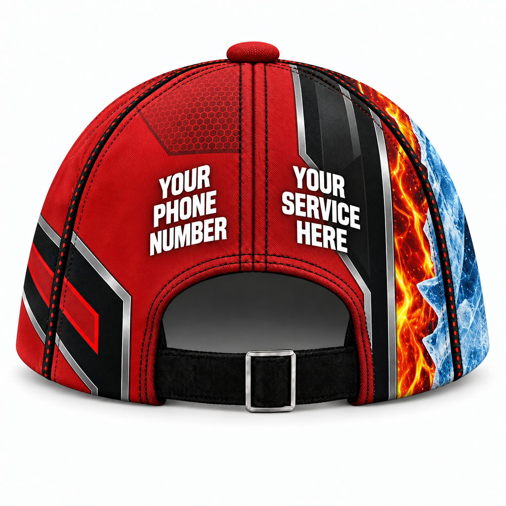 HVPR02 personalized cap back product mockup