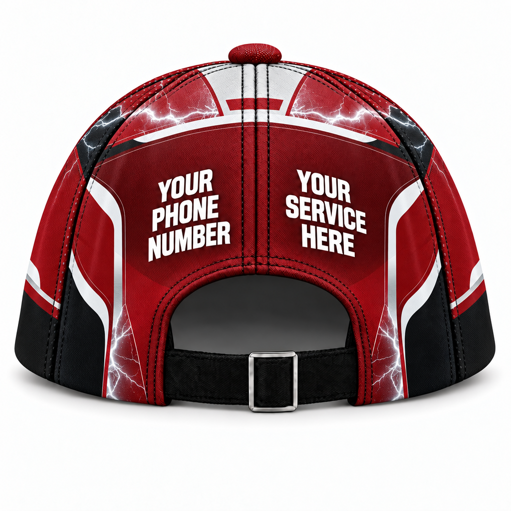 HVPR06 personalized cap back product mockup