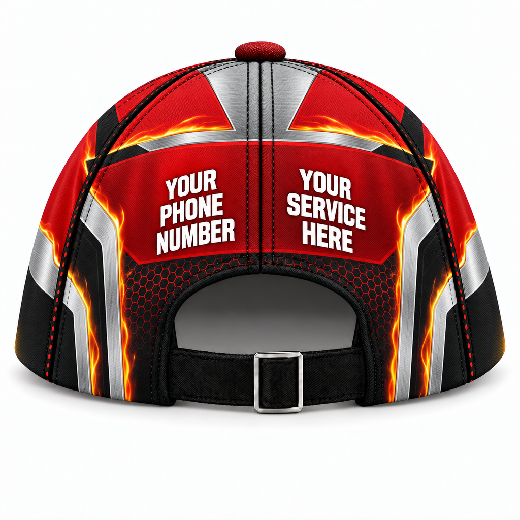 HVPR10 personalized cap back product mockup