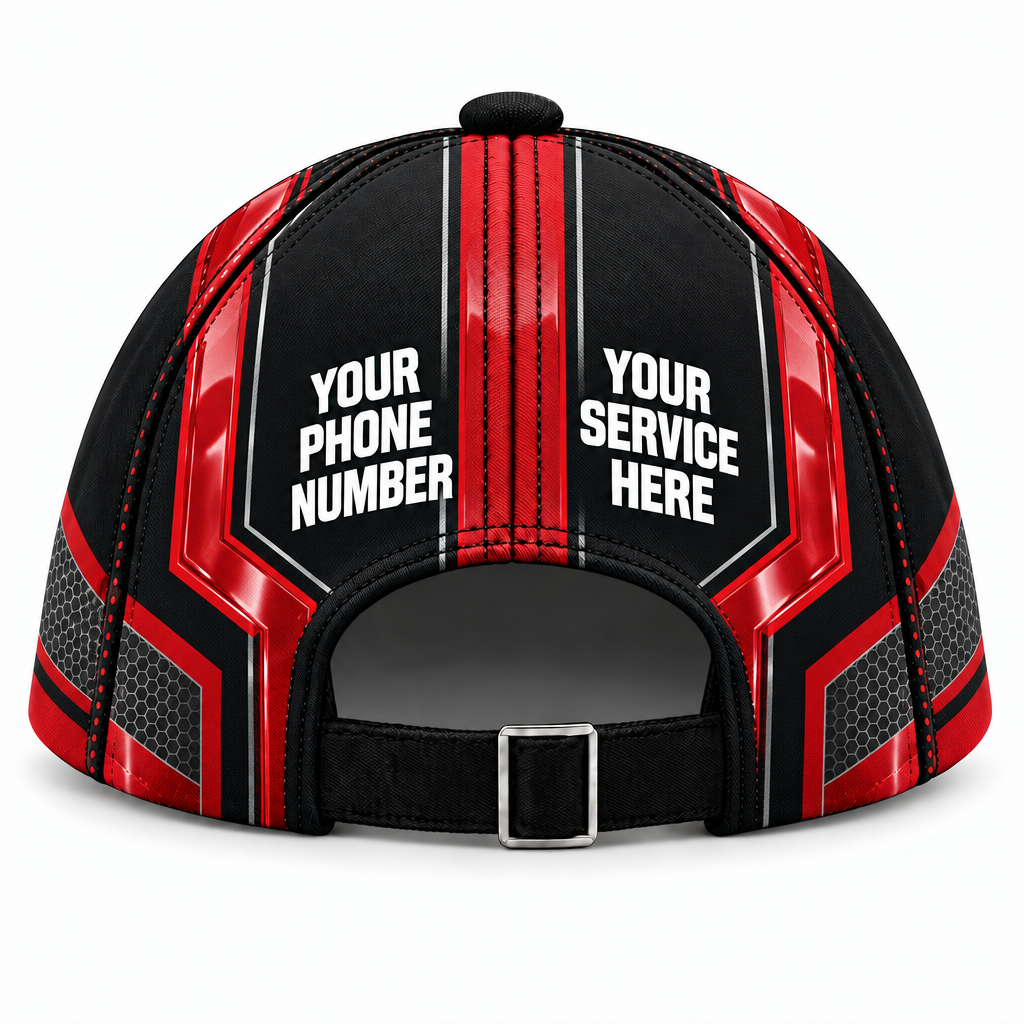 HVPR14 personalized cap back product mockup