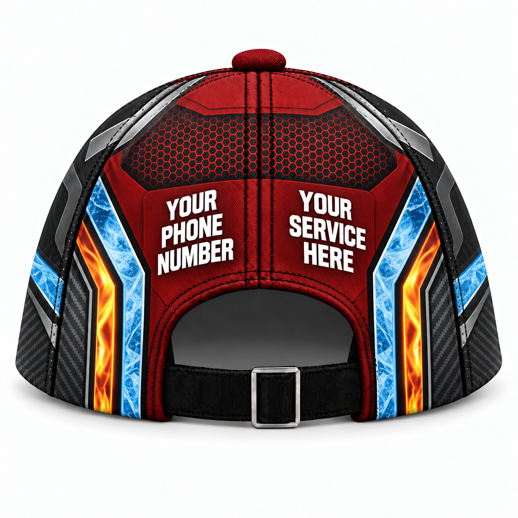 HVPR17 personalized cap back product mockup