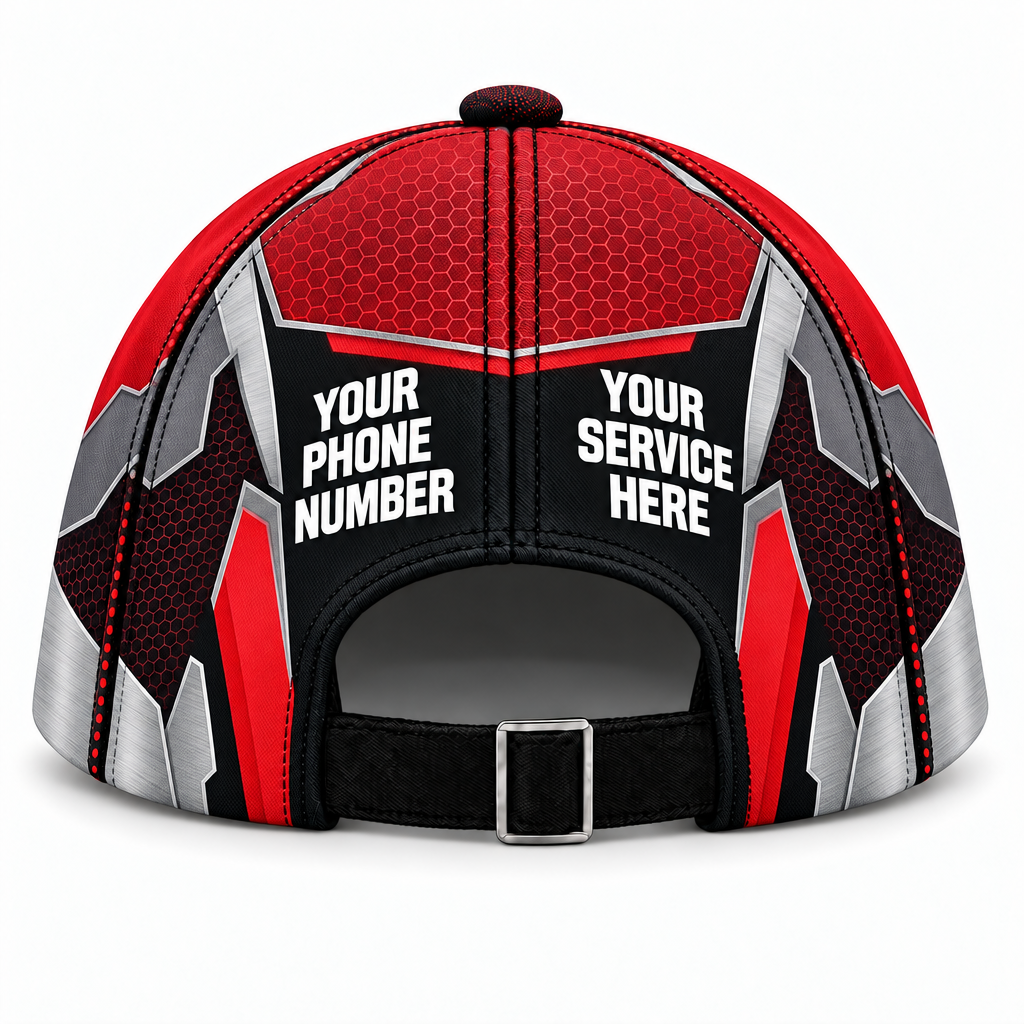 IRONMC02R personalized cap back product mockup