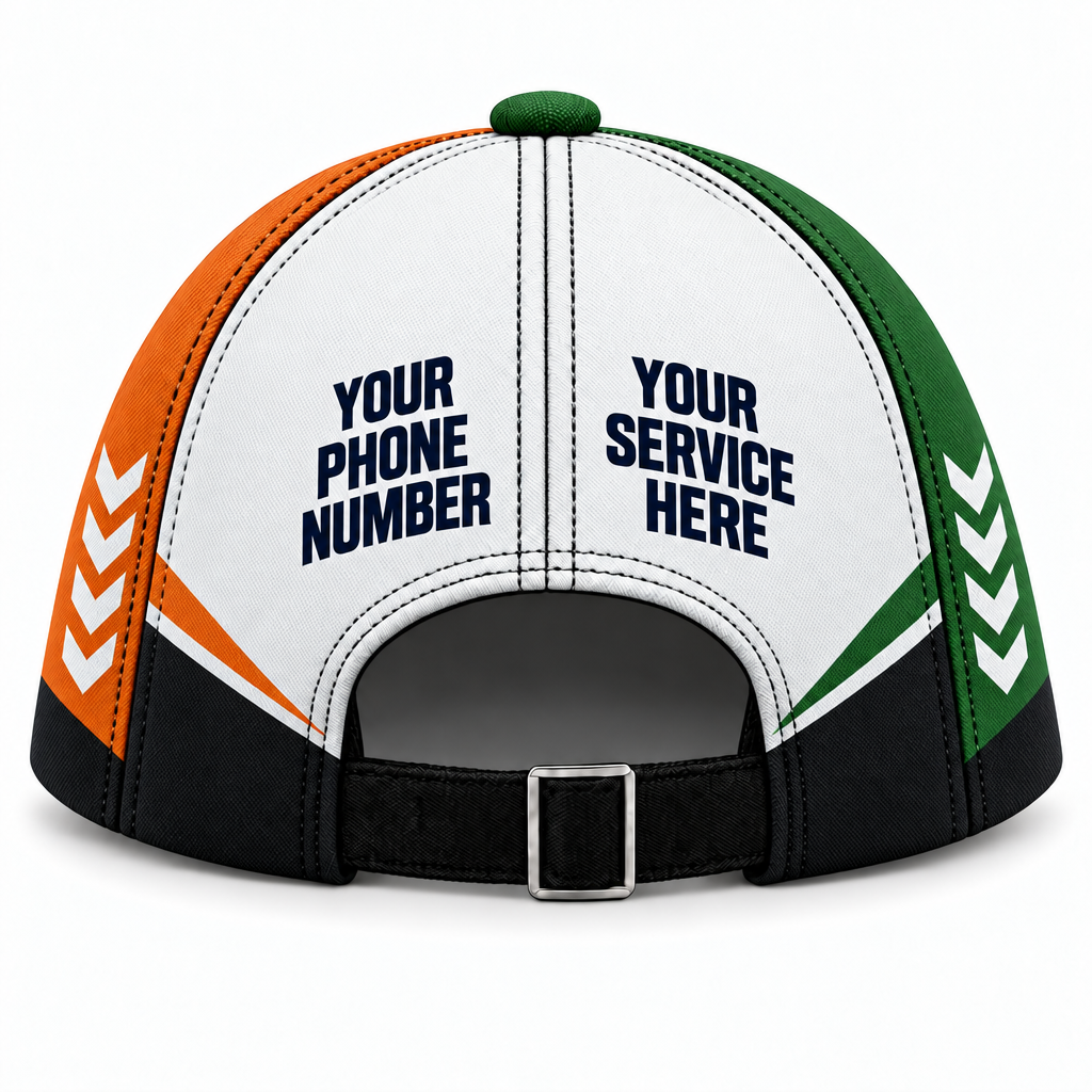 JRN004 personalized cap back product mockup